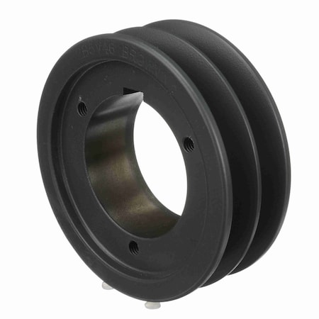 Browning 2 Groove Cast Iron Bushed Bore Multiple Sheave, 2B5V46 2B5V46